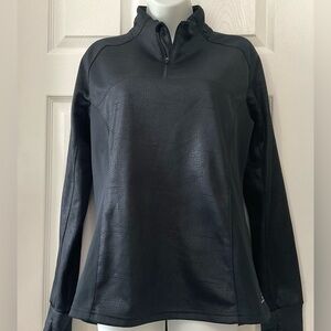 BCG Black Zip Neck Trainer Jacket